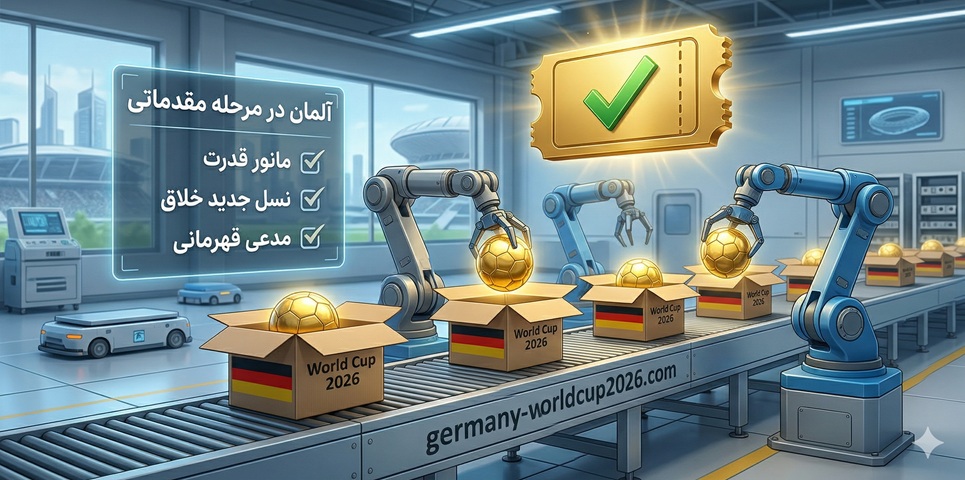 آلمان در مرحله مقدماتی جام جهانی 2026