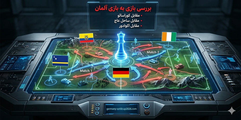 بررسی بازی به بازی آلمان در مرحله گروهی جام جهانی 2026